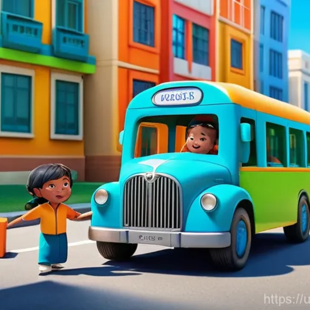 타요 에피소드 베스트 모음 - **A heartwarming scene of friendship and cooperation.** Tayo the Little Bus and his friends, Rogi, G...