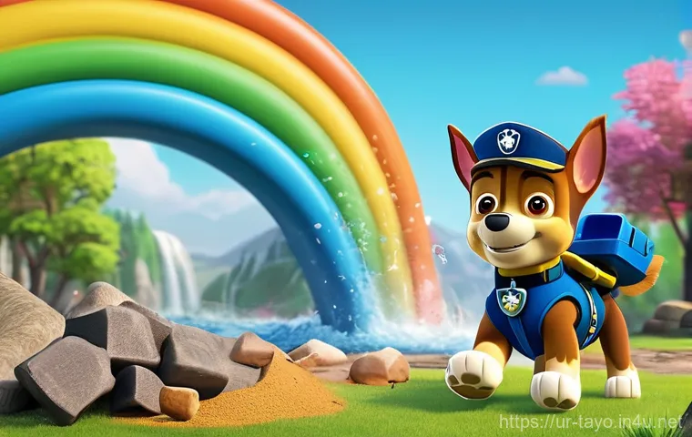 타요 비슷한 애니메이션 - **Prompt:** A delightful, 2D animated illustration featuring the "Peppa Pig" family enjoying a sunny...