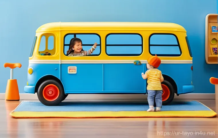 타요의 라이선싱 전략 - **Prompt 1: Joyful Playtime with Tayo Friends**
A vibrant, sunlit scene featuring a diverse grou...